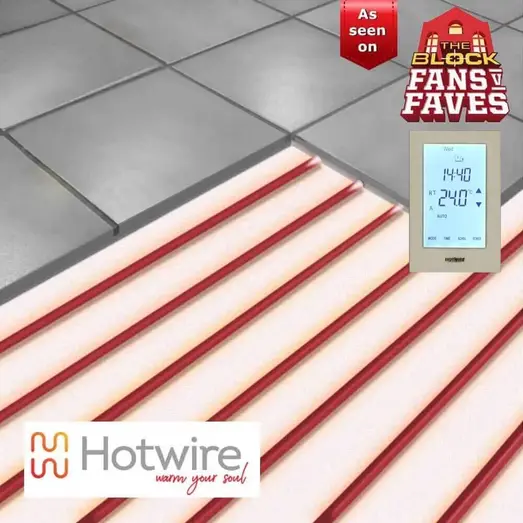 HOTWIRE Under-Tile Heating DIY Kit In screed kit