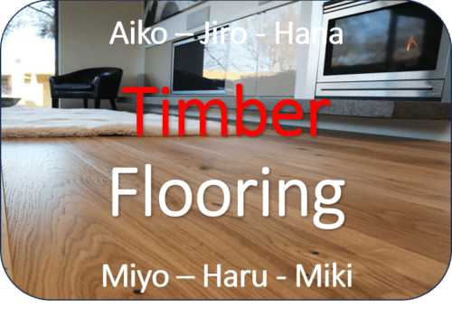European Engineered Oak Timber flooring - Yuta - Daiki - Yuki - Satu - Jairu - Yuta - Miyu - Aiko