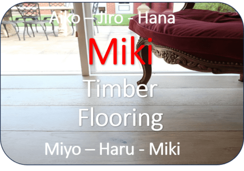 Miki Engineered Oak Timber flooring - Yuta - Daiki - Yuki - Satu - Jairu - Yuta - Miyu - Aiko