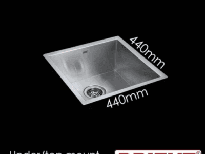 Brienze stainless steel kitchen sink